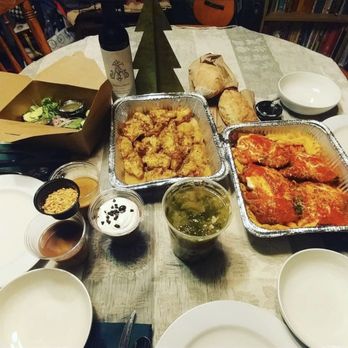 Polizzi's - Family style takeout-artichoke French and chicken Parmesan with salad and bread. - Italian Near Me - Rochester, New York