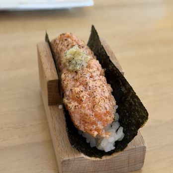 The Bar - Hand Rolls by Seabutter - Salmon Truffle - Sushi Bars Near Me - Los Angeles, California
