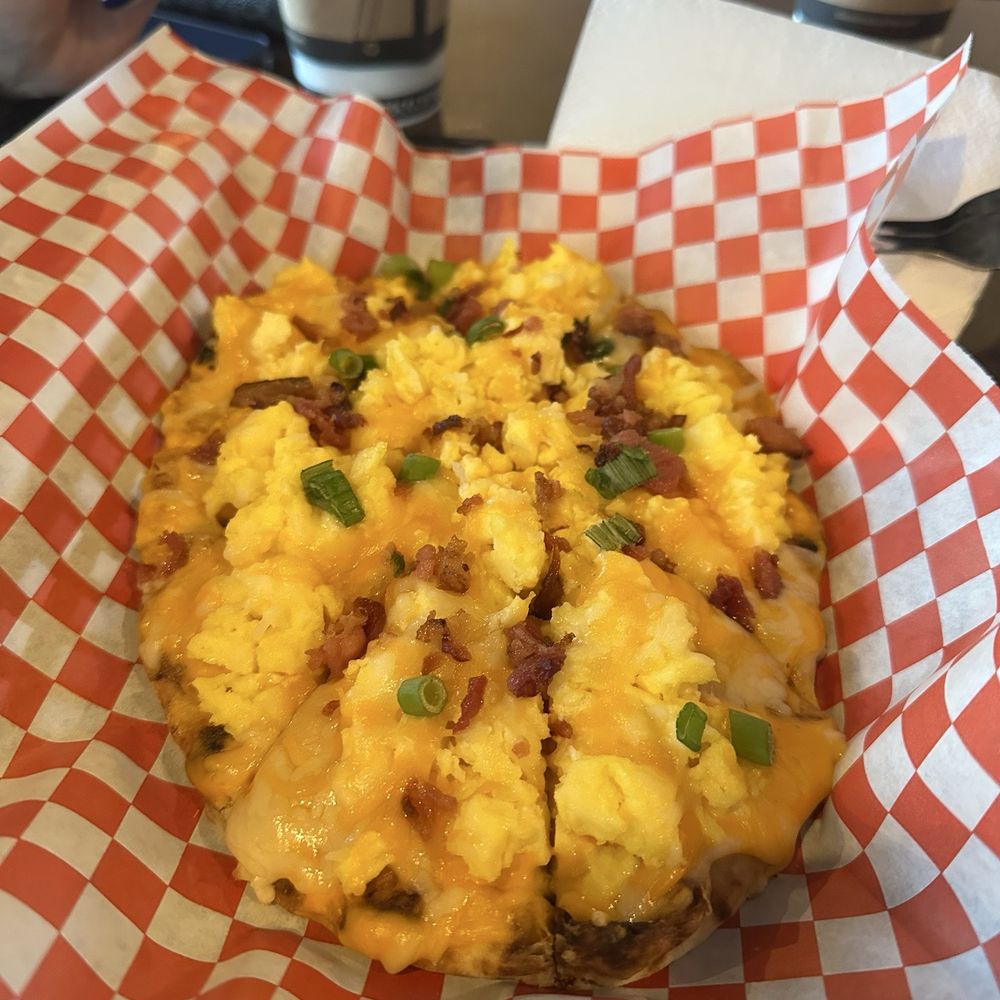Classic Rock Coffee - Breakfast Flatbread!! Delicious!!! - Coffee & Tea Near Me - San Antonio, Texas