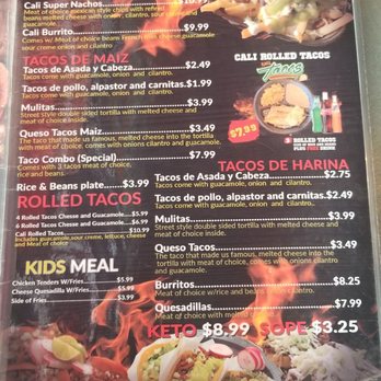 Calitacos Restaurant - Tacos Near Me - Tolleson, Arizona