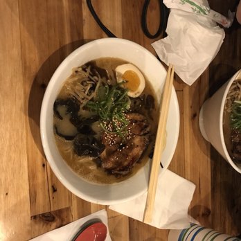 Ramen Lab Eatery - Ramen with pork broth and pork meat - Ramen Near Me - Boca Raton, Florida