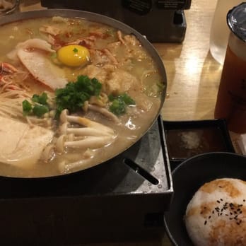 Boiling Point - Japanese miso, guava black tea, and extra garlic sauce on my rice! - Taiwanese Near Me - Chino Hills, California
