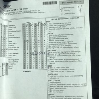 America's Driving School - My score, out of fifteen possible mistakes. - Driving Schools Near Me - Walnut, California America's Driving School - My score, out of fifteen possible mistakes. - Driving Schools Near Me - Walnut, California