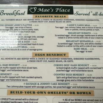 Mae's Place - Breakfast & Brunch Near Me - North Kingstown, Rhode Island Mae's Place - Breakfast & Brunch Near Me - North Kingstown, Rhode Island