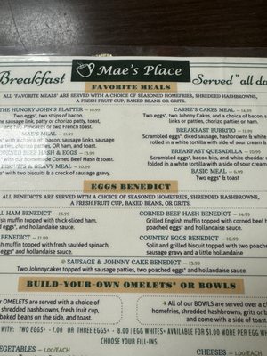 Menu photo 4 Mae's Place North Kingstown, RI Menu photo 4 Mae's Place North Kingstown, RI