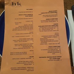 Hart Kitchen Eatery - Menu