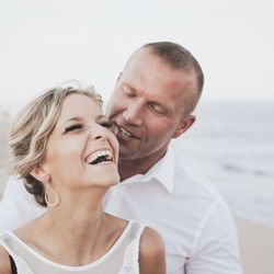 Barefoot Beach Bride - Beach Wedding Ocean City Md .