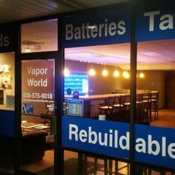 Vapor World - This is the store front for the Merrimon Ave location