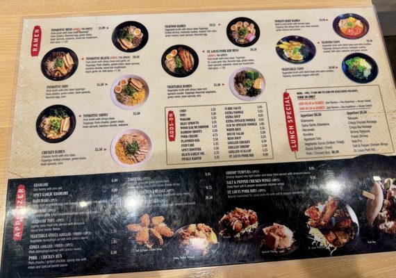 Menu photo 1 Tenji Ramen Murrieta, CA Menu photo 1 Tenji Ramen Murrieta, CA