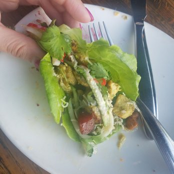 Linger - Chicken and Chinese sausage lettuce wraps! Yum! - Asian Fusion Near Me - Denver, Colorado