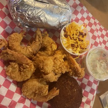 Texas Seafood - Shrimp & crab cake - Seafood Near Me - Victoria, Texas