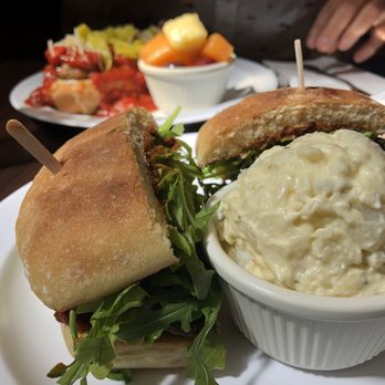 Joe's Corner - "Portobello mushroom" sandwich, all greens and no substance. Recommend you order something else or a salad instead. - Beer, Wine & Spirits Near Me - Niles, California