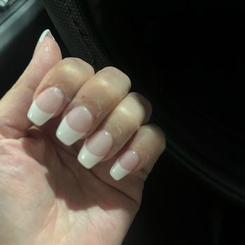 Top Spa Nails - What I asked for on the second picture vs. what I got on the first picture, paid $65 for full set. - Nail Salons Near Me - Tucson, Arizona Top Spa Nails - What I asked for on the second picture vs. what I got on the first picture, paid $65 for full set. - Nail Salons Near Me - Tucson, Arizona