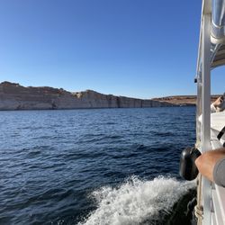 Antelope Canyon Boat Tours - Managed to get a photo.