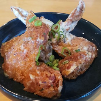 Alkaline - Wings With XO Ranch Sauce - Ramen Near Me - Norfolk, Virginia Alkaline - Wings With XO Ranch Sauce - Ramen Near Me - Norfolk, Virginia