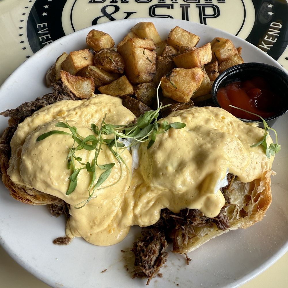 Brunch & Sip - Rib Benedict - Coffee & Tea Near Me - Phoenix, Arizona