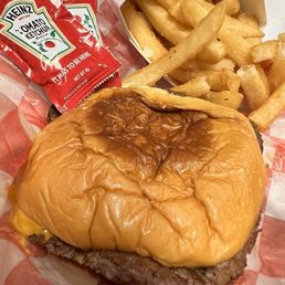 Burger and Fries