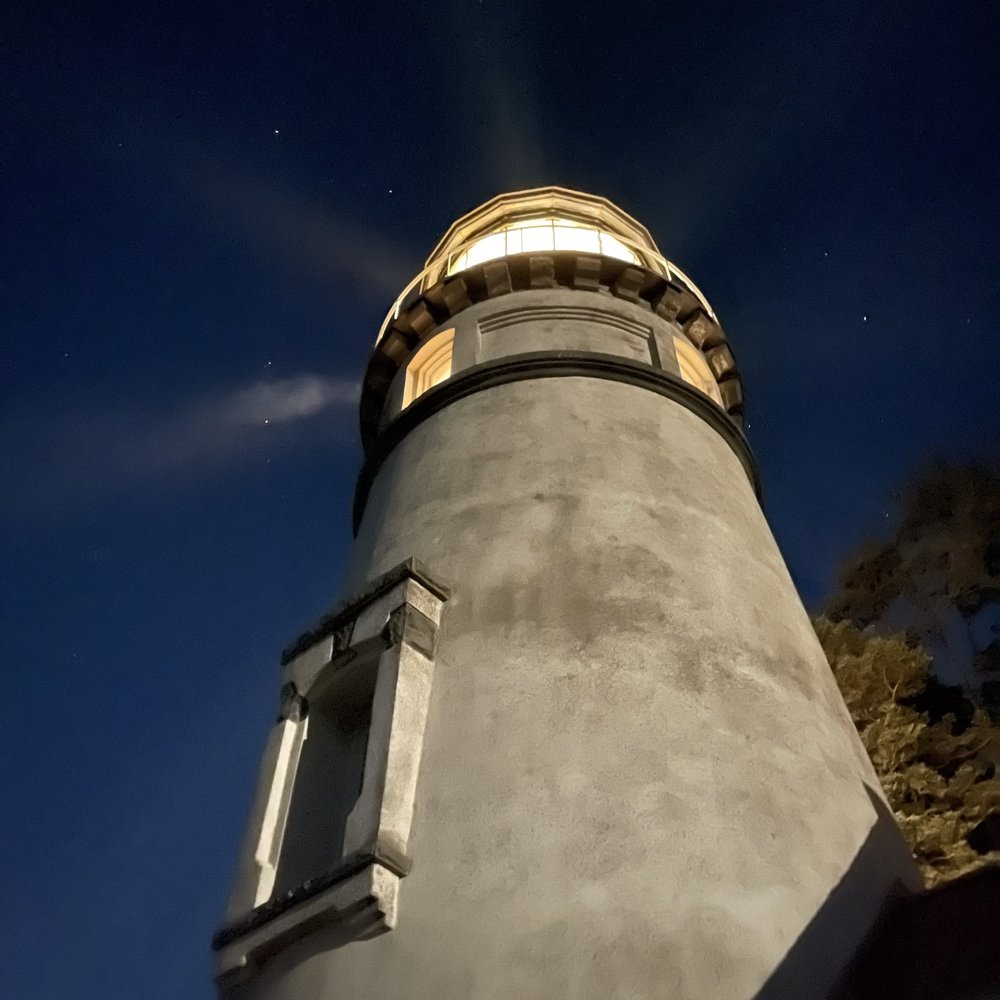 Heceta Lighthouse Bed & Breakfast - Heceta Head Lighthouse at night - Bed & Breakfast Near Me - Yachats, Oregon Heceta Lighthouse Bed & Breakfast - Heceta Head Lighthouse at night - Bed & Breakfast Near Me - Yachats, Oregon