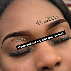 Nail Spa - Eyebrows tinted by tina