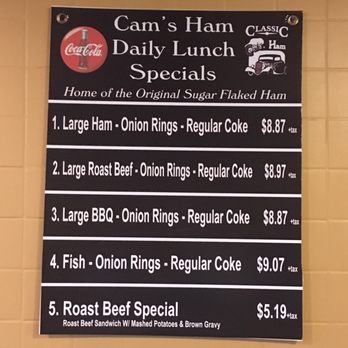 Cam's Ham - Sandwiches Near Me - Huntington, West Virginia