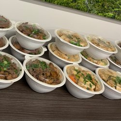 Flame Broiler - Mini bowls at work!