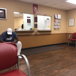Waiting patiently for appointment to start