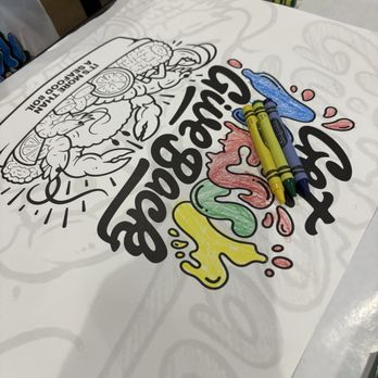 The Boiling Crab - Kids coloring sheets and crayons - Seafood Near Me - Las Vegas, Nevada The Boiling Crab - Kids coloring sheets and crayons - Seafood Near Me - Las Vegas, Nevada