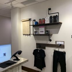 Brick Canvas Fitness - Behind the desk