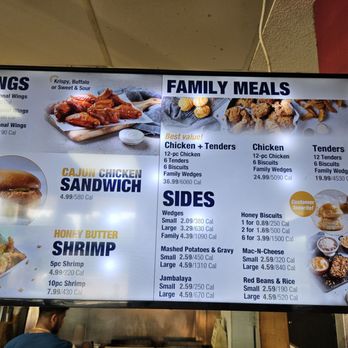 Krispy Krunchy Chicken - Menu at 8/3/2024 - Fast Food Near Me - Chicago, Illinois