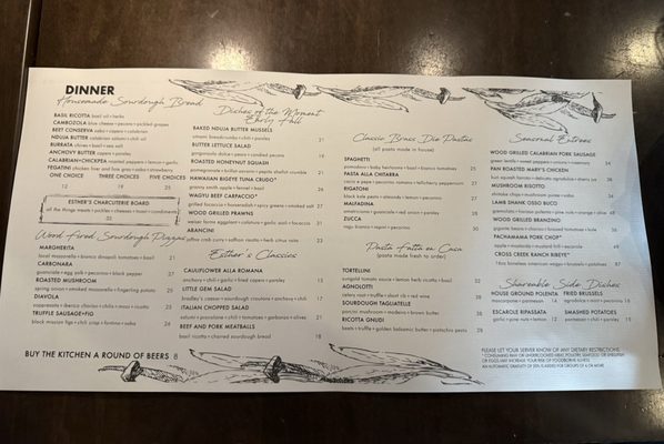 Menu photo 2 Esther's Kitchen Las Vegas, NV Menu photo 2 Esther's Kitchen Las Vegas, NV