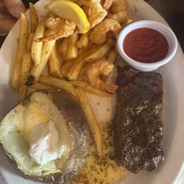 FLAT IRON* & FRIED SHRIMP FLAT IRON* & FRIED SHRIMP