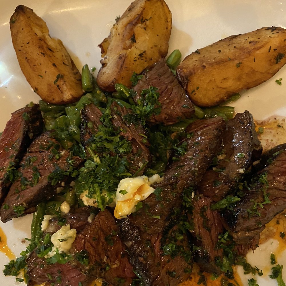 Bistro 46 - Hangar steak - New American Near Me - Morristown, New Jersey Bistro 46 - Hangar steak - New American Near Me - Morristown, New Jersey