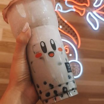 Kung Fu Tea - Sesame Oolong Milk Tea 10/10 - Bubble Tea Near Me - Redlands, California