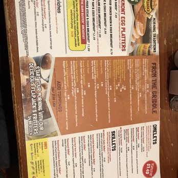 Flapjack's Pancake Cabin - Menu - Breakfast & Brunch Near Me - Pigeon Forge, Tennessee