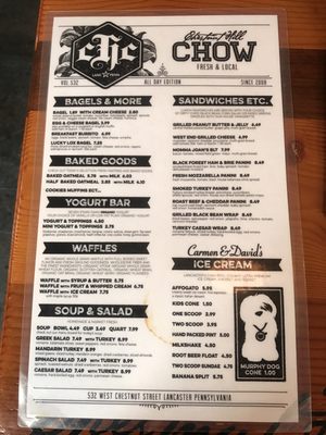 Menu photo 6 Chestnut Hill Cafe Lancaster, PA