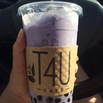 T4U Cafe - Taro with real taro chunks !! Bombbb af - Coffee & Tea Near Me - San Gabriel, California T4U Cafe - Taro with real taro chunks !! Bombbb af - Coffee & Tea Near Me - San Gabriel, California