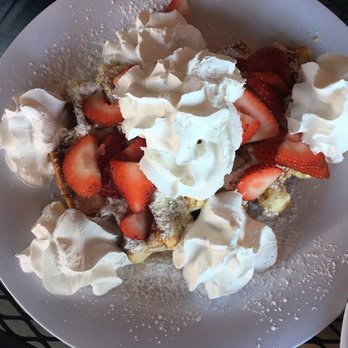 Baja Cafe on Campbell - Waffles and strawberries - Breakfast & Brunch Near Me - Tucson, Arizona Baja Cafe on Campbell - Waffles and strawberries - Breakfast & Brunch Near Me - Tucson, Arizona
