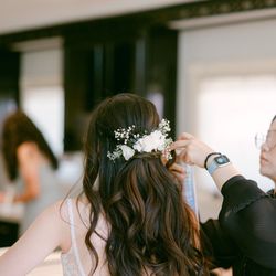 Brides By Lydia - I asked for super wavy curls since I don't like very tight curls. Lydia definitely delivered!!