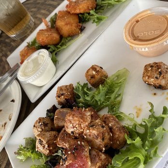 Redfin Blues - Cajun ahi bites and Buffalo Shrimp - Seafood Near Me - Pittsburgh, Pennsylvania
