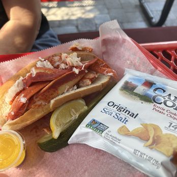 Lobster & Chowder House - Lobster roll with whole lobster claw meat! - Seafood Near Me - Wellfleet, Massachusetts Lobster & Chowder House - Lobster roll with whole lobster claw meat! - Seafood Near Me - Wellfleet, Massachusetts