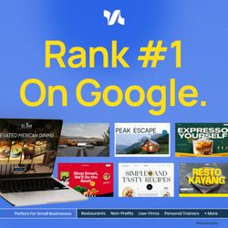 Nubi Websites - Show up first on Google when customers search for you.