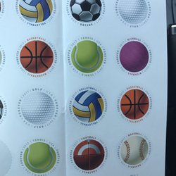 US Post Office - Cool ball stamps