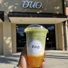 Mango Matcha Latte