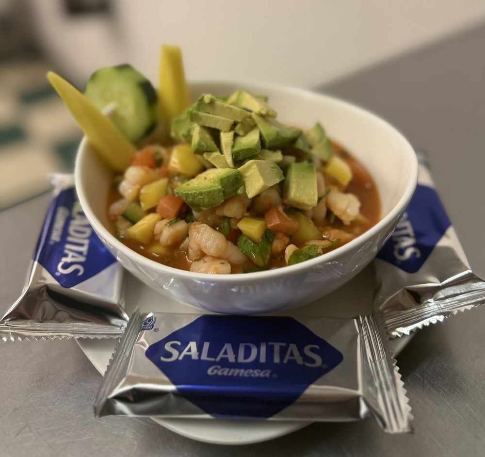 Food from La Mexicana Taqueria