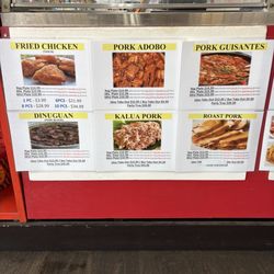 Part of the menu