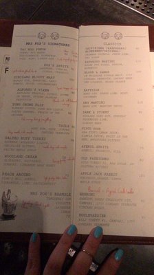 Menu photo 1 Mr & Mrs Fox Hong Kong, HK