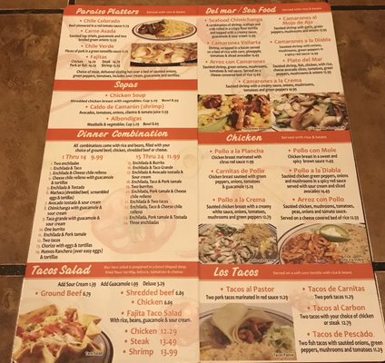 Menu photo 6 El Paraiso Canyonville, OR Menu photo 6 El Paraiso Canyonville, OR
