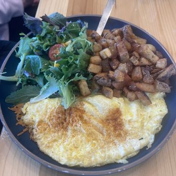 Popping Yolk Cafe - Ham and Cheese Omelette - Cafes Near Me - Brea, California Popping Yolk Cafe - Ham and Cheese Omelette - Cafes Near Me - Brea, California
