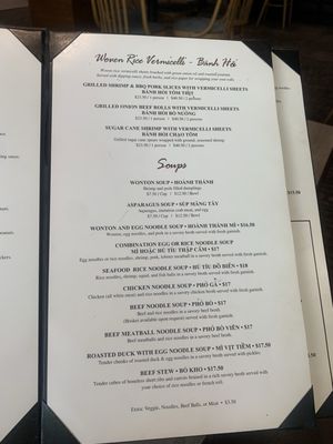 Menu photo 8 Khanh's Restaurant Campbell, CA