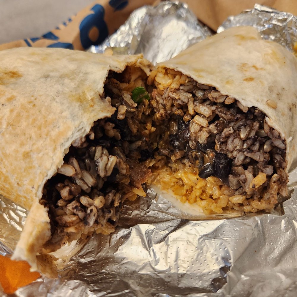 Steak burrito